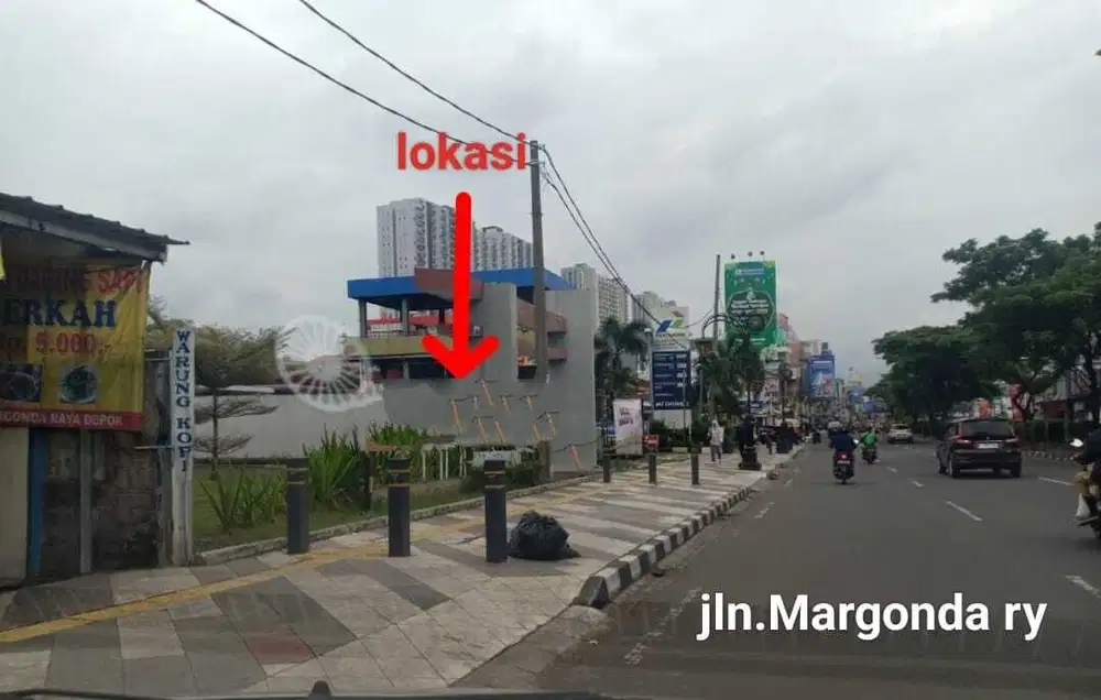 Tanah COMMERCIAL di jln.MARGONDA RY,strategis,500m diseberang MARGO CT