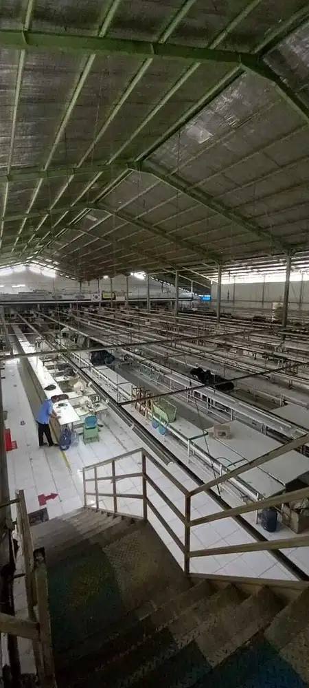 Eks Pabrik Garment, Balaraja Akses Container, Gudang Tangerang 5675m