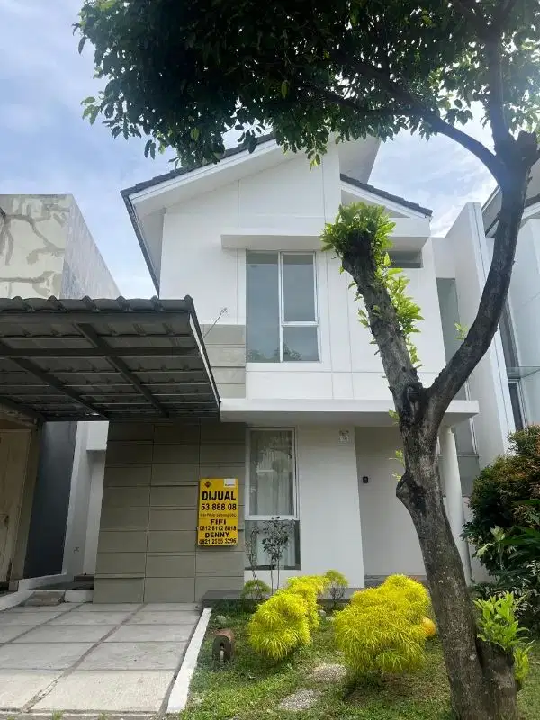 Rumah Standar Rapih Halaman belakang Luas The Icon BSD city