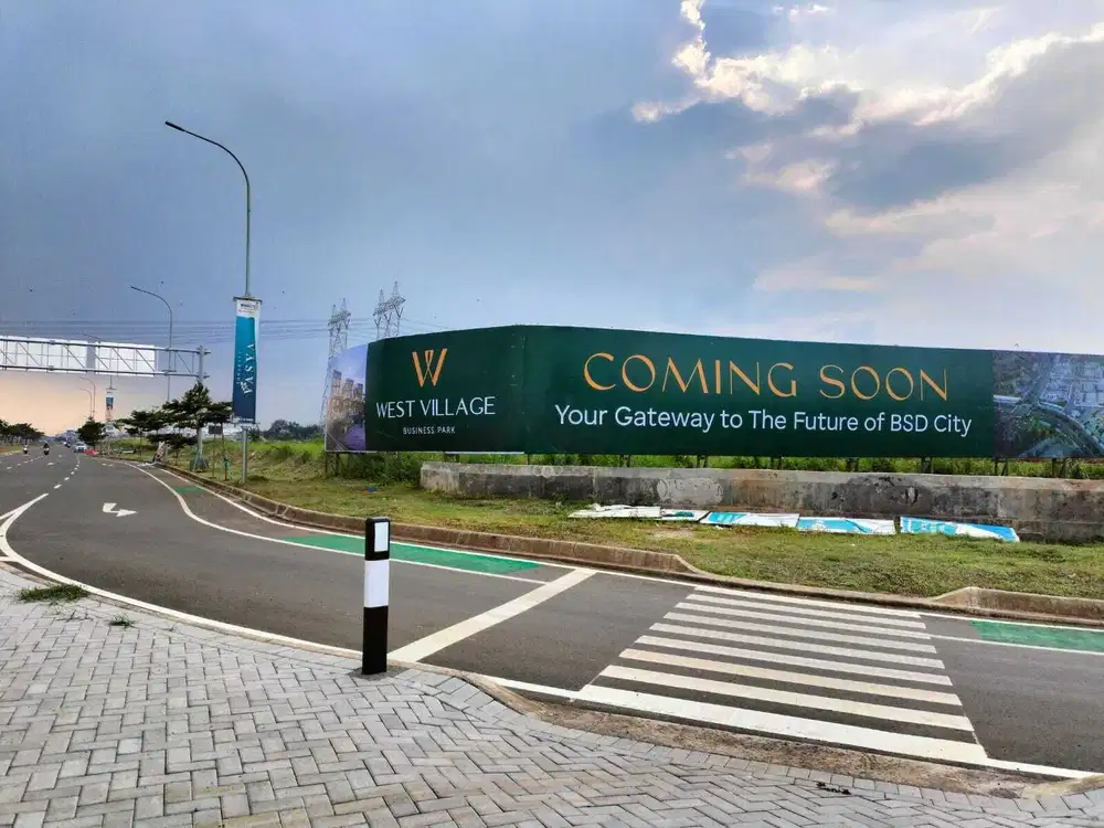 Tanah commercial di BSD,lokasi sgt strategis dipusat bisnis.