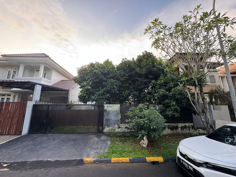JARANG ADA Kavling Tanah 240m, cck Rumah Besar, BSD Puspita Loka Giri