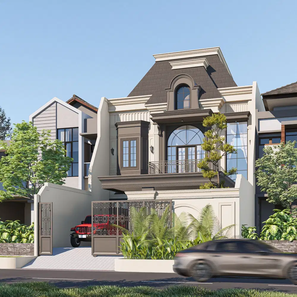 Rumah baru/indent di KAYU PUTIH,Pulomas,design modern klasik,lok prime