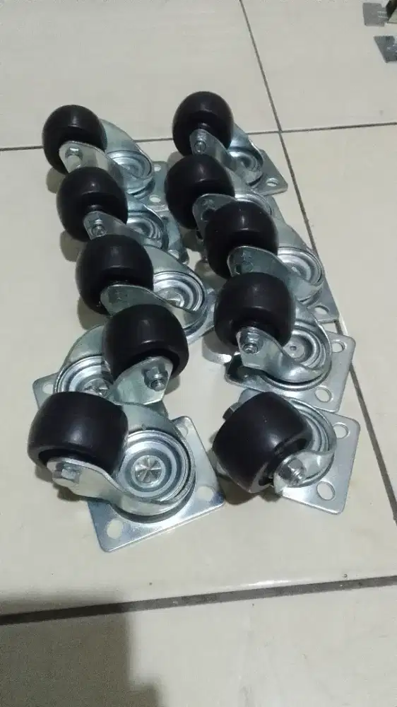 Roda Castor 1 & 2 inch