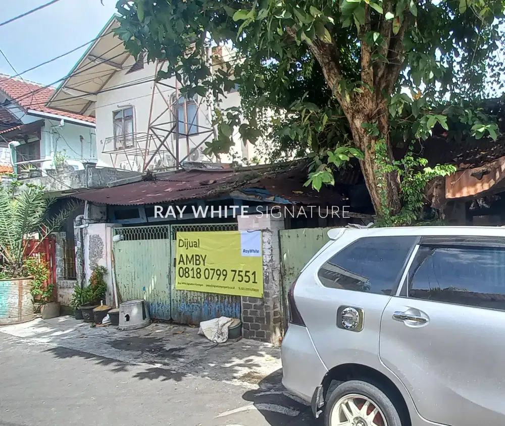 Rumah Tua Area SCBD di Jl Kebalen II Kebayoran Baru, Hitung Tanah