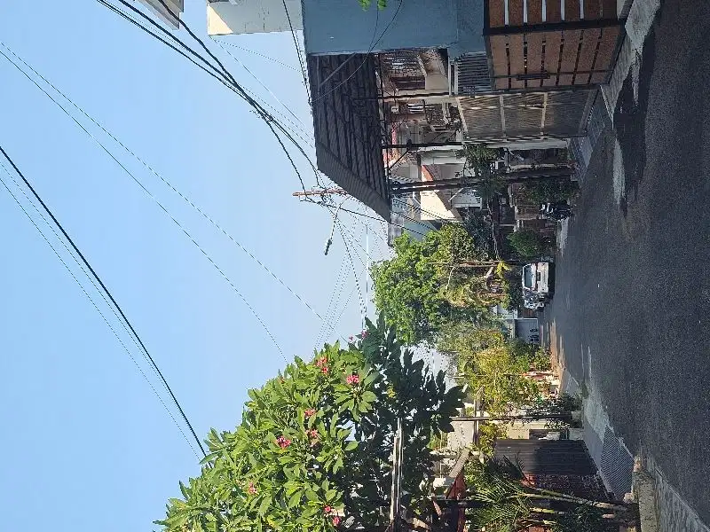 rumah minimalis jalan row 3 mobil janur hijau pandawa