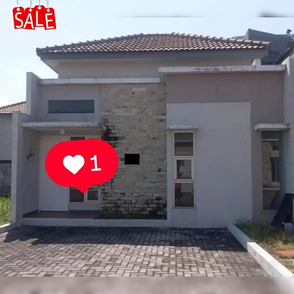 Rumah Dijual Sidoarjo Baru Siap Huni di Newton Park Juanda