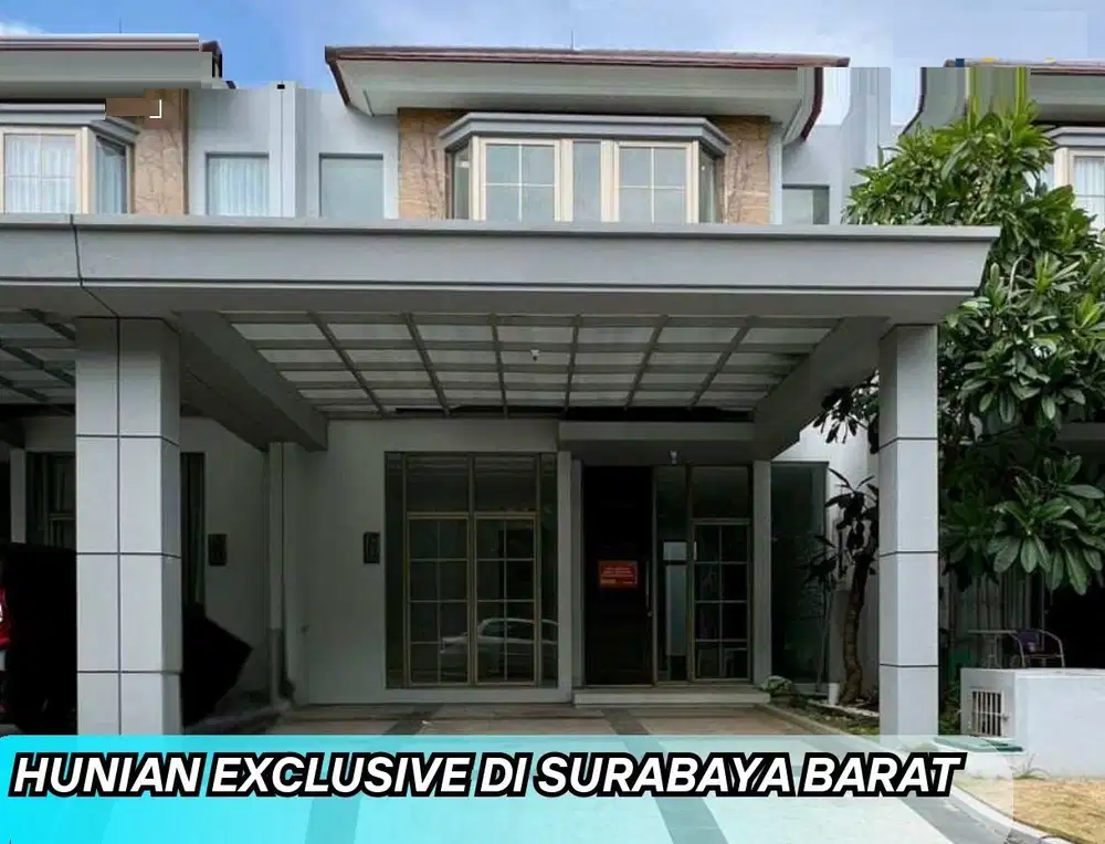 Dijual Rumah Lelang 2 lt di Grand Pakuwon Cluster Brisbane Surabaya