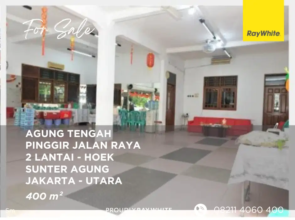 Agung Tengah Raya - Hoek - 400 m - Cocok Untuk Usaha