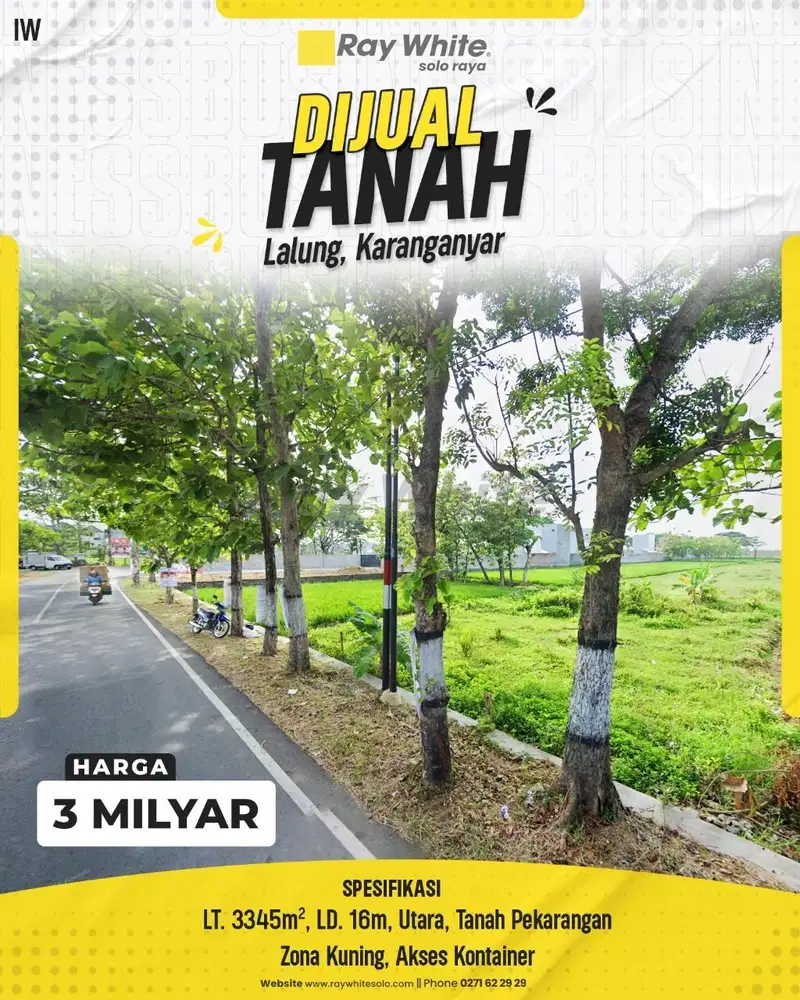 Tanah pekarangan strategis dijual