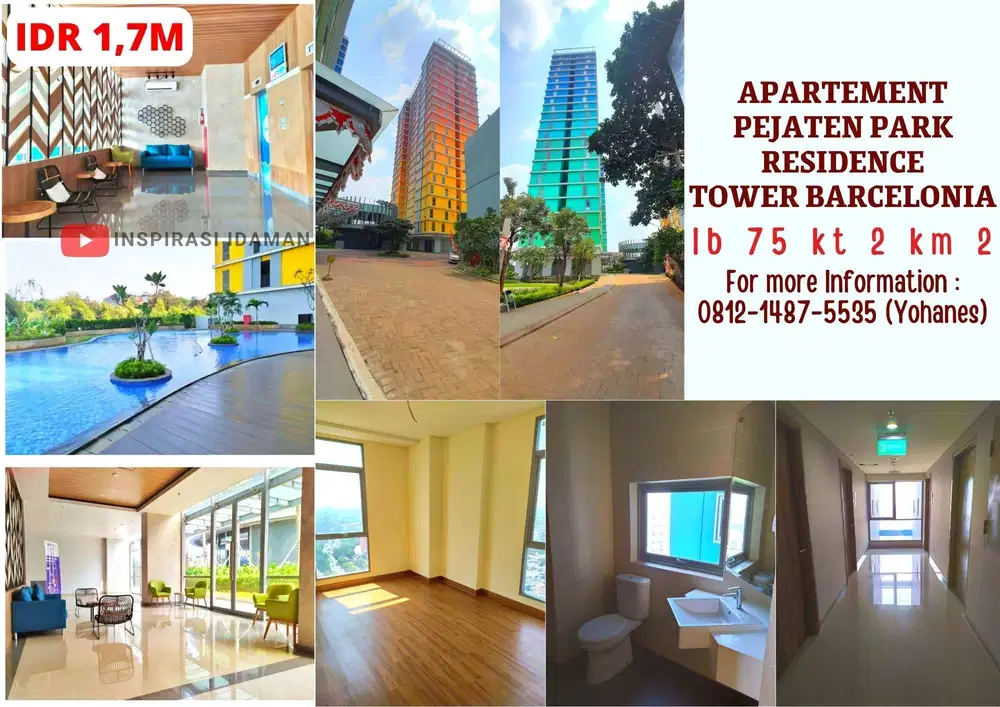 Apartement Pejaten Park Residence Tower Barcelonia