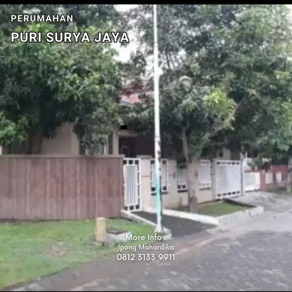 Rumah Dijual Sidoarjo Puri Surya Jaya Siap Huni