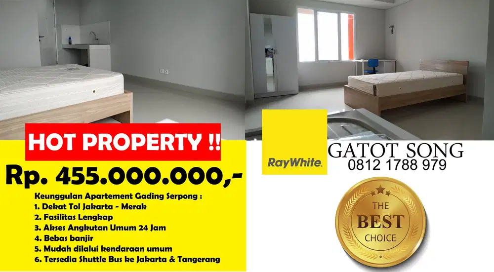 SUPER MURAH Apartemen Beverly Trimezia Gading Serpong TANGERANG