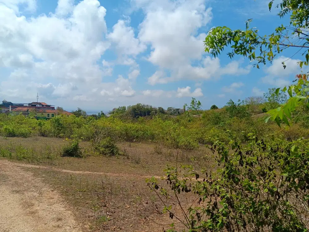 Dijual Tanah View Laut, Gunung, dan GWK di Goa Gong