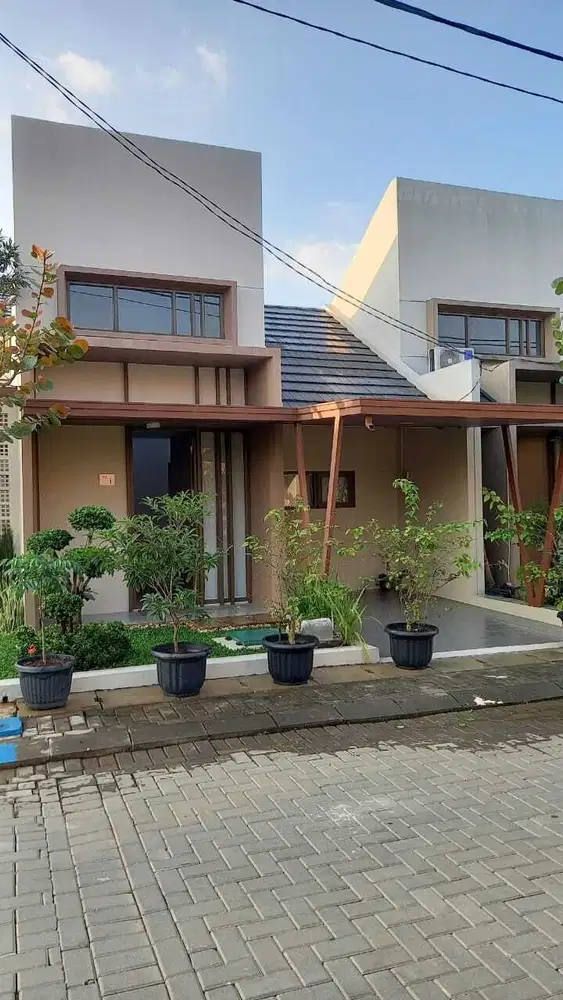 Rumah Murah hoek Cantik aesthetic di Springhill Yume Lagoon, Cisauk