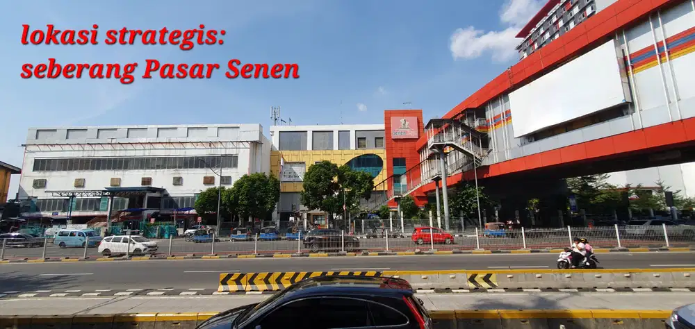 Ruko Atrium Segitiga Senen, Luas 5x17m2