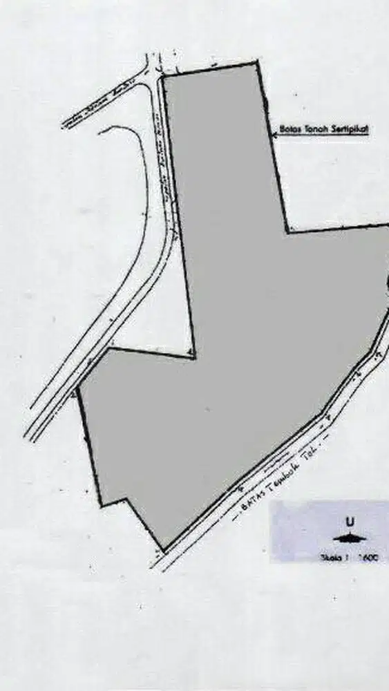 TANAH LUAS 1,6 Ha DI BINTARO