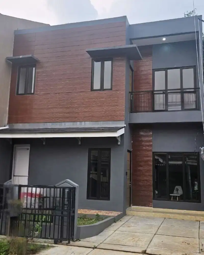 Rumah Baru Minimalis 2 Lantai di Nusa Loka BSD Dekat Sekolah