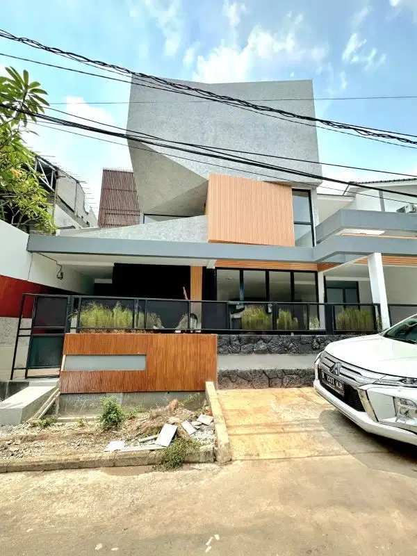 Rumah tropis modern brandnew dg kolam renang di bintaro sektor 9