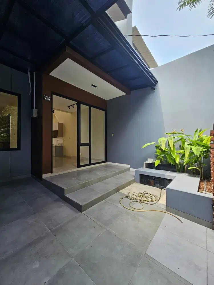 Rumah Barus Modern Glass House Design Kencana Loka BSD city