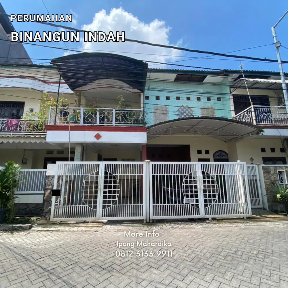 Dijual Rumah Binangun Indah Buduran Sidoarjo Harga Bisa Nego
