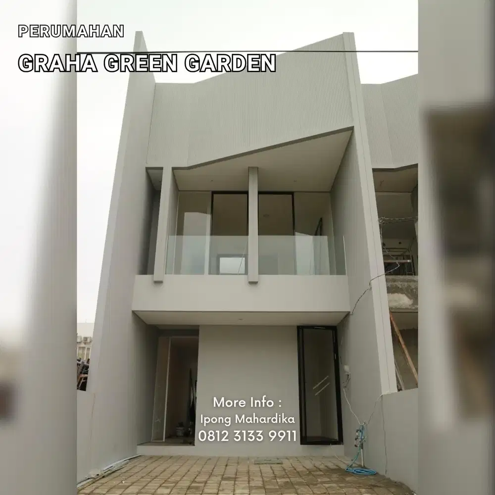 Rumah Surabaya Dijual 2 lantai Graha Green Garden Wiyung