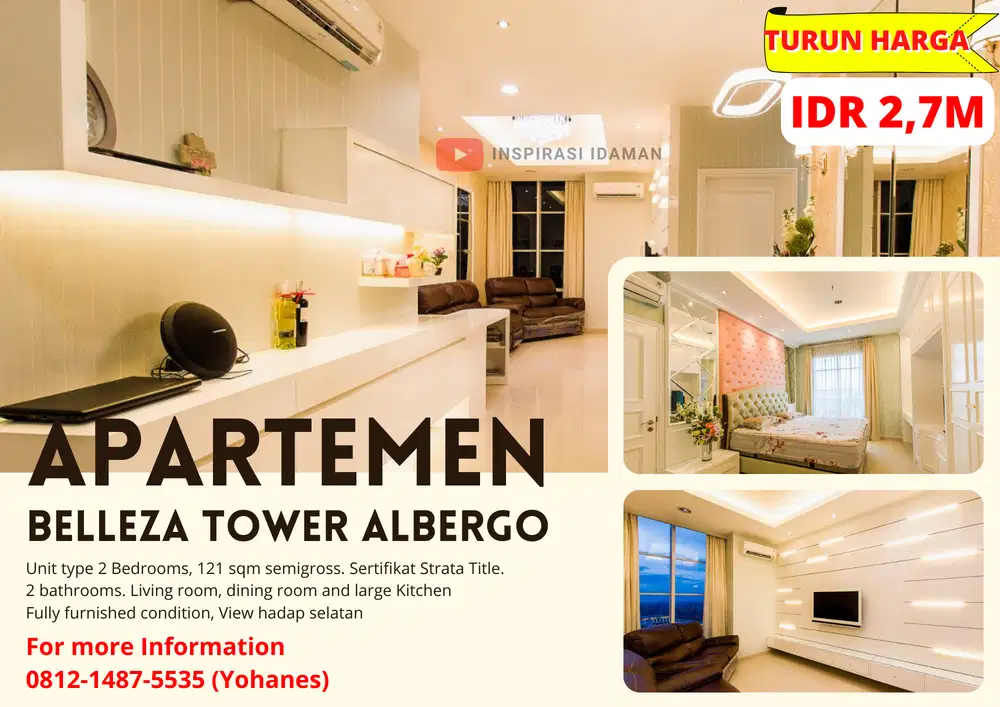 Apartemen Belleza Mewah Tower Albergo