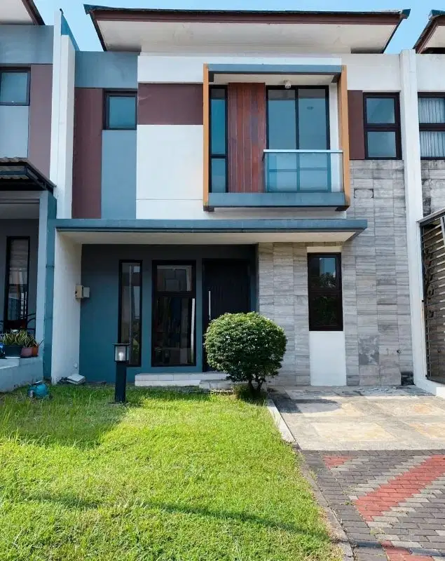 Rumah Standar Halaman & Fasum Luas Buenos park Delatinos BSD city