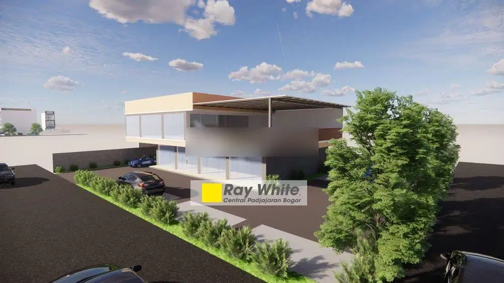 Tanah komersil hook simpang 3 di kota bogor