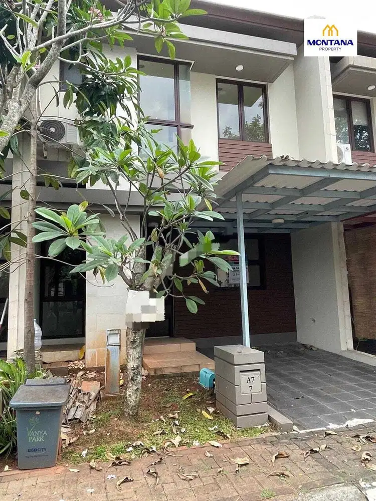 Disewa Rumah Asri di AKSARA Vanya Park Sudah Renov