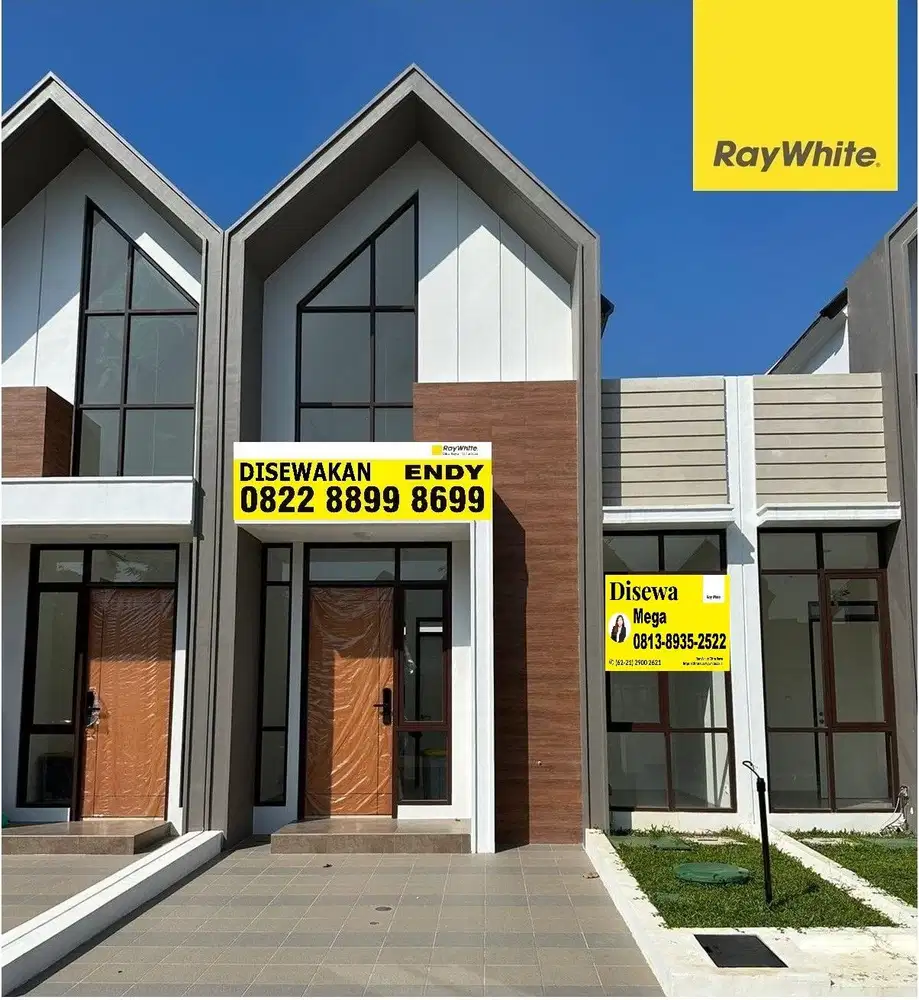 Sewa Rumah Cantik Unfurnished Siap huni di Garden Ville - Neo Paloma