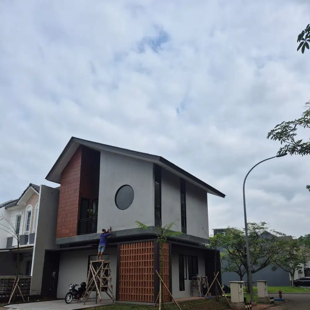 Rumah Baru Bagus Posisi depan Vanya Park BSD