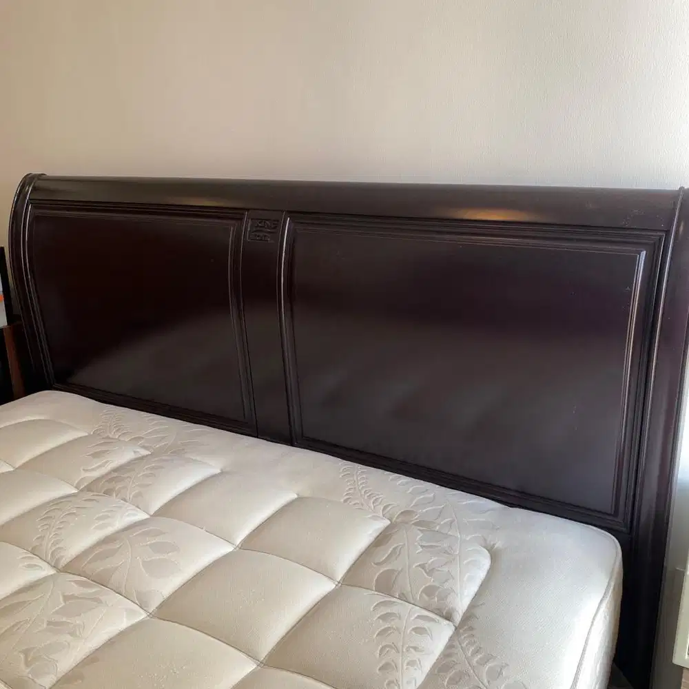 HEADBOARD SANDARAN KEPALA KASUR KING KOIL OAKLAND KAYU SOLID