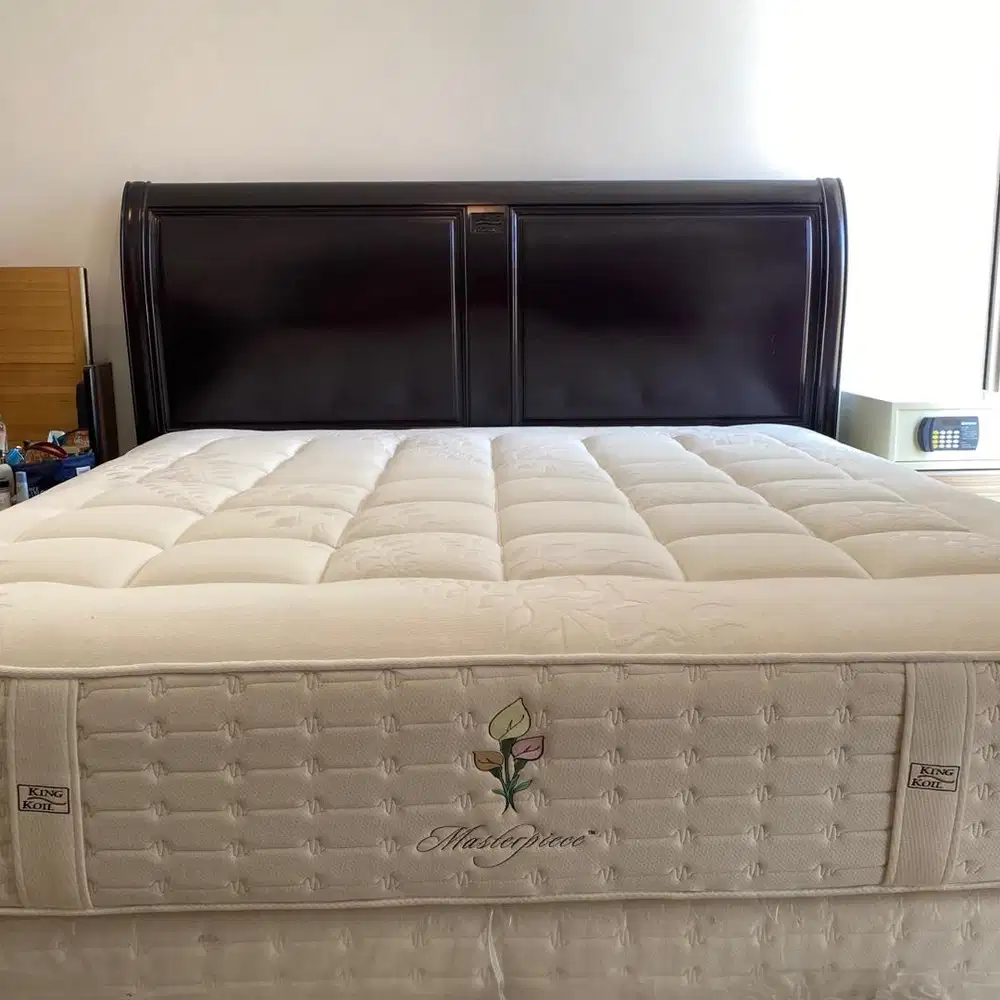 HEADBOARD SANDARAN KEPALA KASUR KING KOIL OAKLAND KAYU SOLID