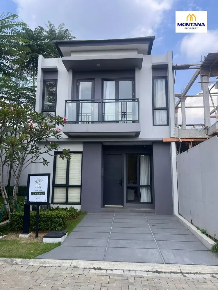 Dijual rumah type lily lebar 6 x 13 Paramount Petals Bitung