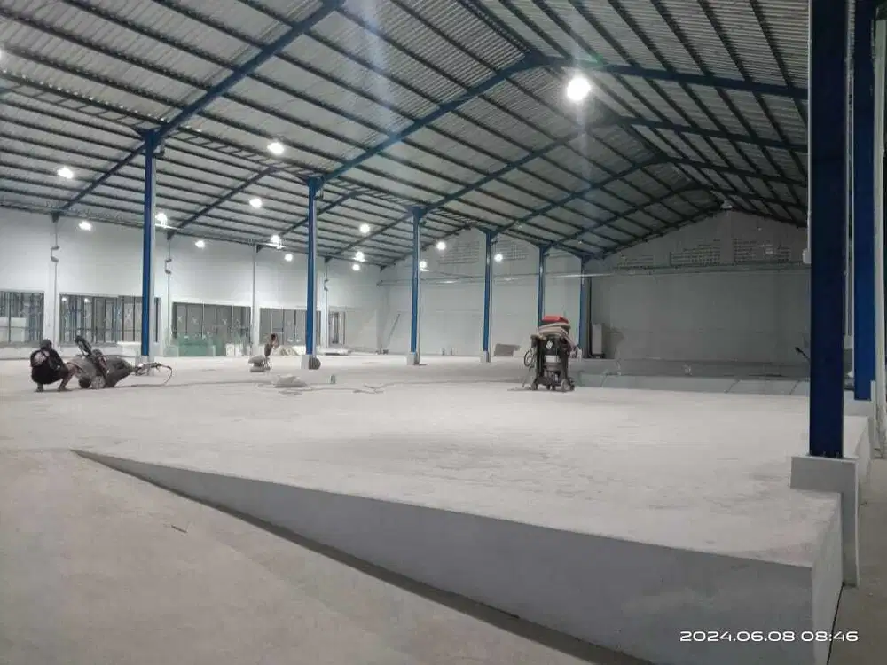 Pabrik/gudang bangunan baru dijual