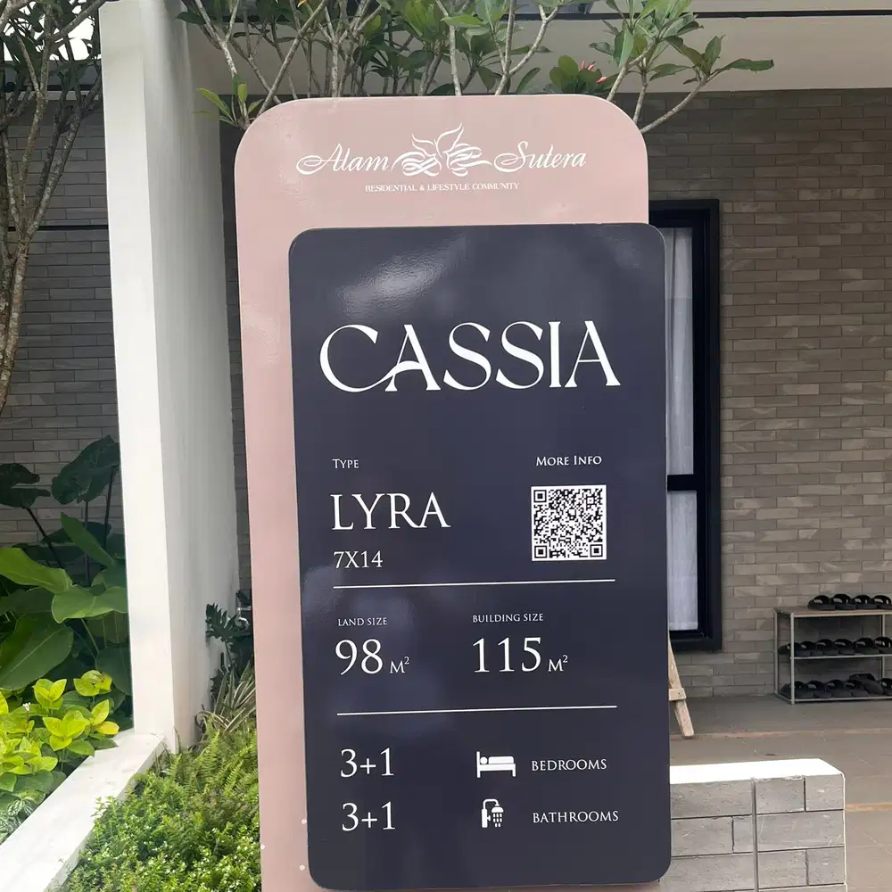 Dijual Rumah Baru di Cassia Ayodhya