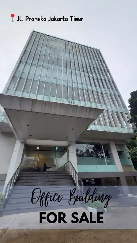 Dijual Gedung Kantor di Jalan Raya Pramuka Jakarta Timur
