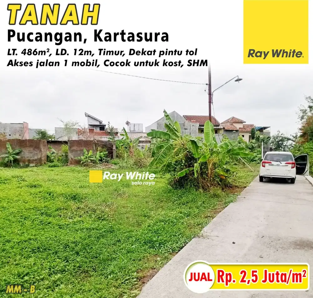 Dijual Tanah Siap Bangun Lokasi Dekat Kampus Bisa Untuk Kost / Rumah