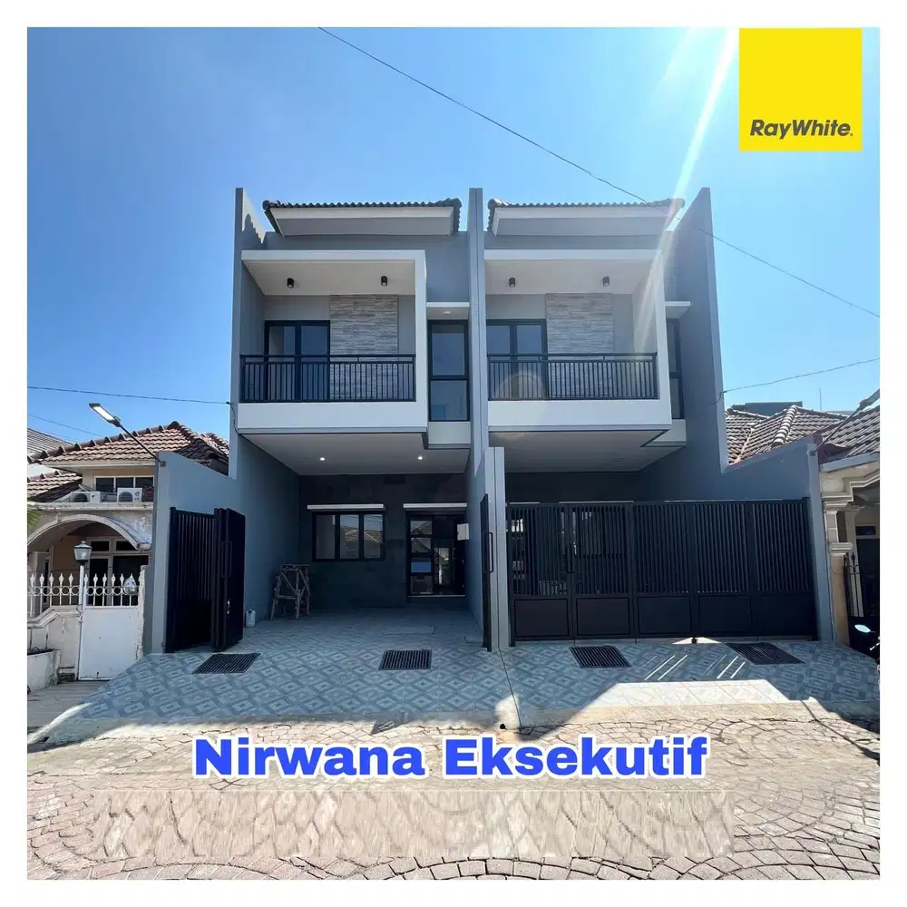 Dijual Rumah 2 lantai di Nirwana Eksekutif Surabaya