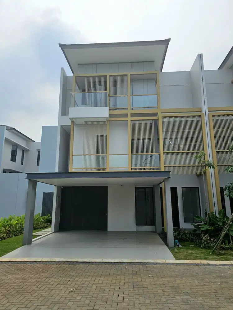 Hunian Modern Desain Arsitektur Asia di Eonna BSD City