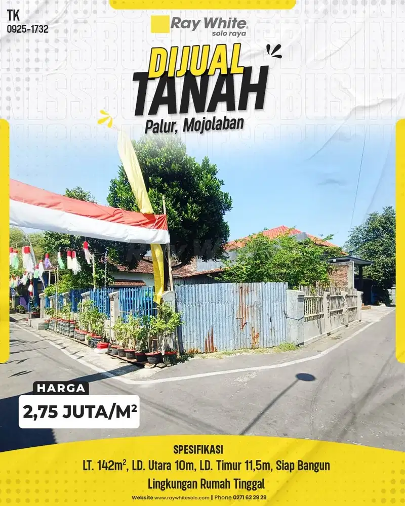 Dijual Tanah Hook Harga Murah Siap Bangun Di Palur Dekat Kampus UNS