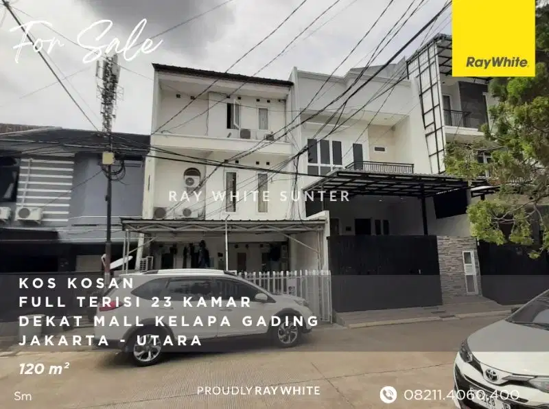 Kos kosan - Dekat Mall Kelapa Gading - 3 Lt