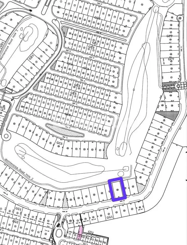 Dijual Tanah Kavling Bukit Golf Siap Pakai