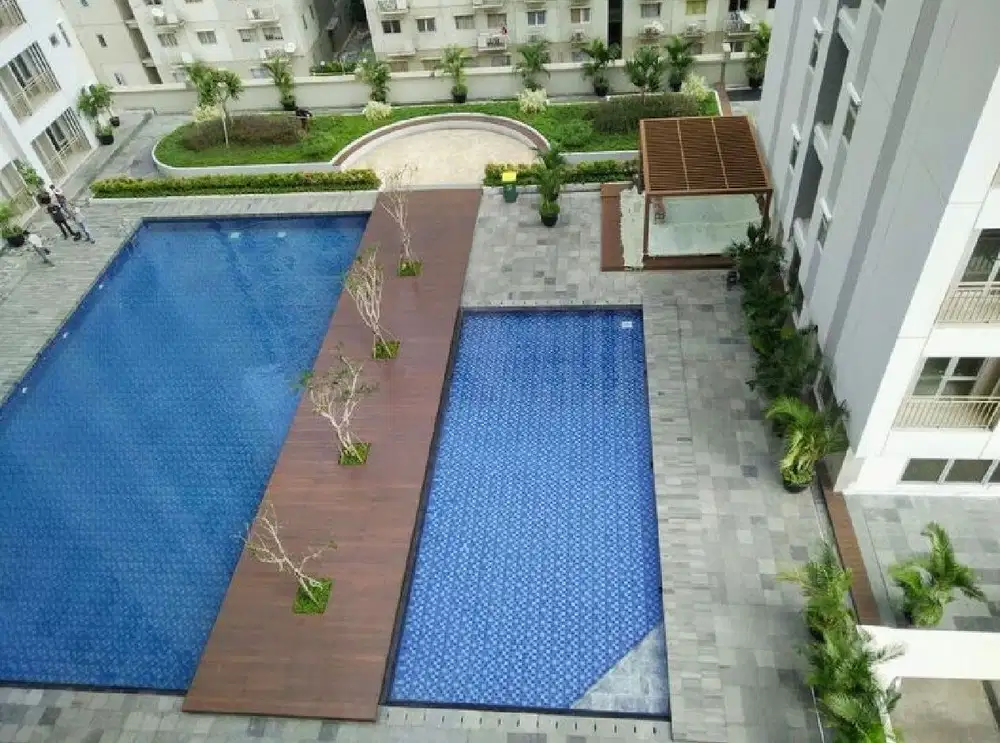 Apartemen The Oak Tower Hoek City & Pool View Nomor Hoki