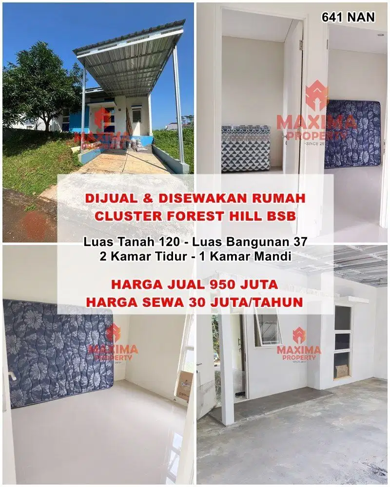 Jual rumah di forest hill semarang