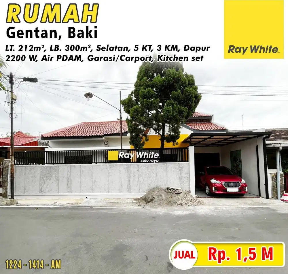 Dijual Rumah Mewah Luas di Gentan Kartasura Solo