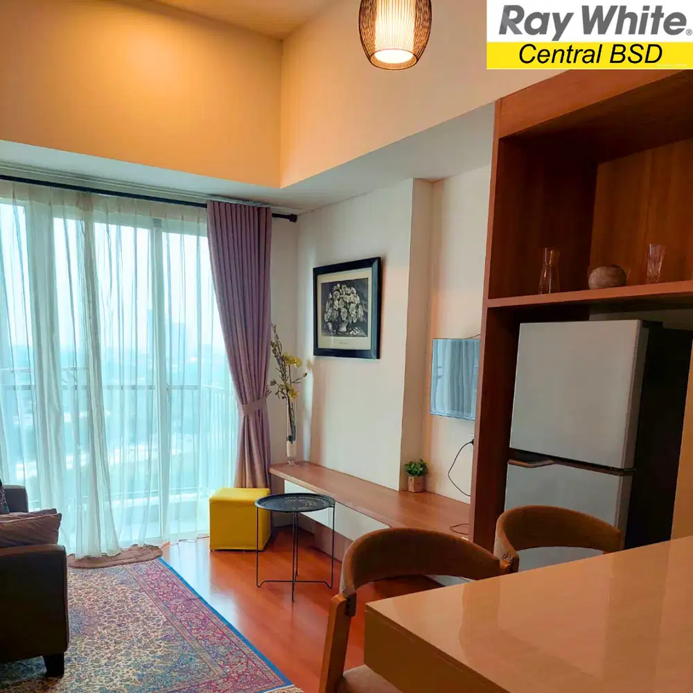 Apartemen BSD City, 2 bedroom dekat Bsd Green Office Park dan Prasmul.