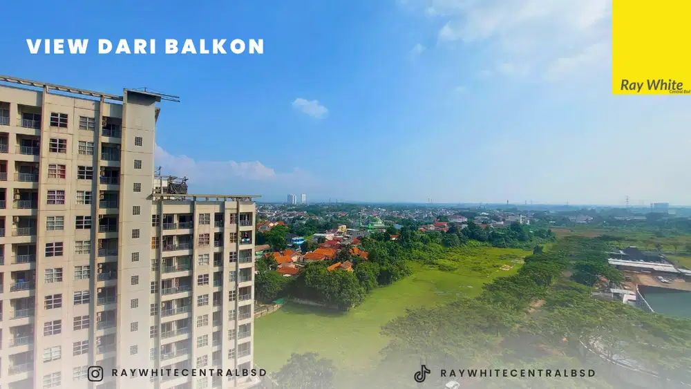 Apartemen Casa De Parco Beli 1,2 M an Jual Hanya 900 Jtan AJA
