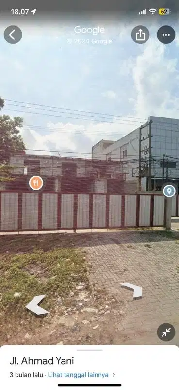 dijual tanah bonus bangunan