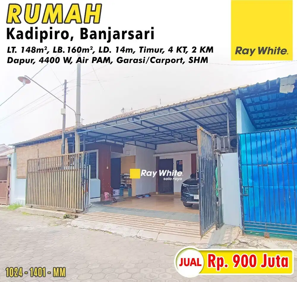 Rumah Bagus Siap Huni Tanah Luas Lokasi Peni Regency Solo